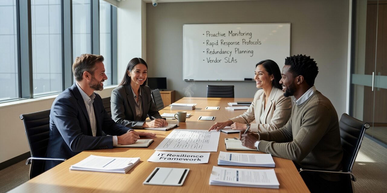 How to Reduce Business Downtime from IT Issues Featured Image Recurring IT problems and outages are usually preventable. Learn the practical steps to reduce business downtime and build a more reliable IT foundation.