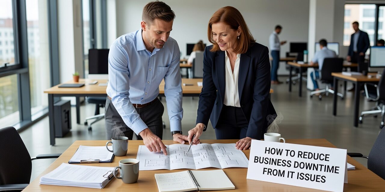How to Reduce Business Downtime from IT Issues Featured Image Recurring IT problems cost time and money. Learn the practical steps that actually reduce business downtime — from backup testing to help desk response standards.