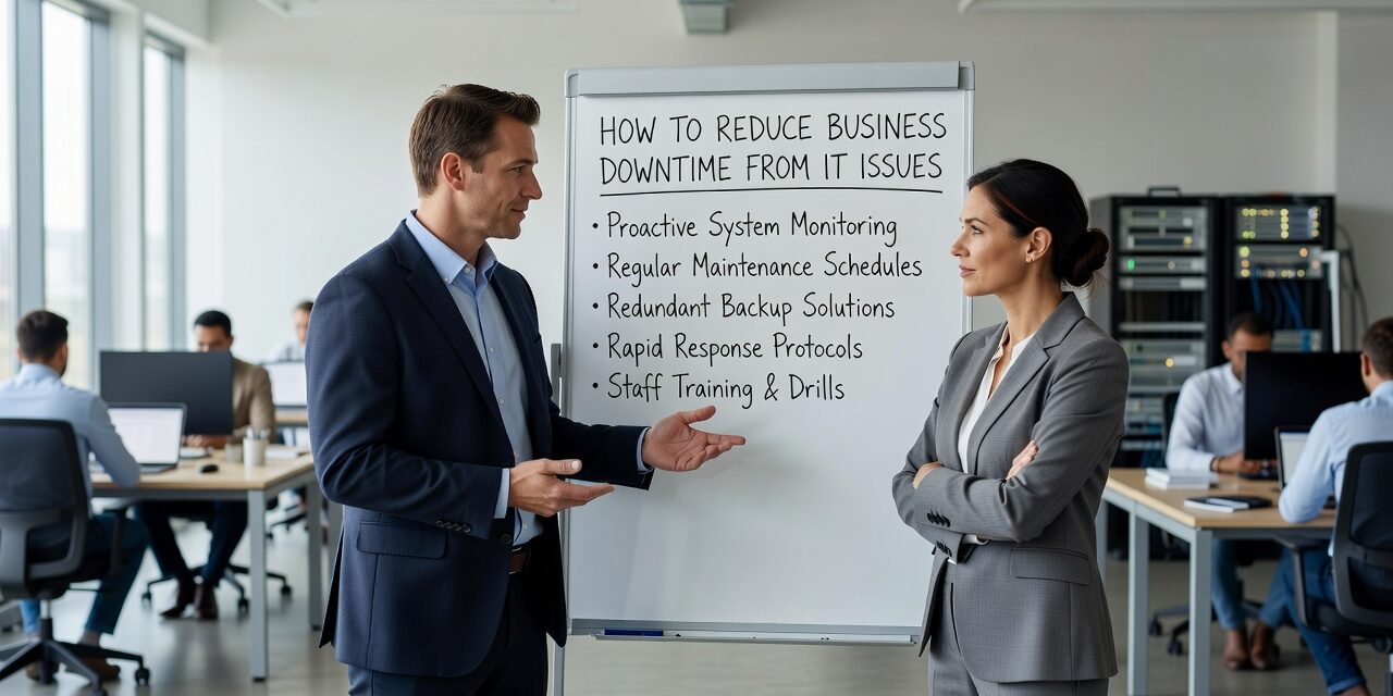 How to Reduce Business Downtime from IT Issues Featured Image Recurring IT problems, slow support, and untested backups are the real causes of business downtime. Here's how to find the gaps and fix them.