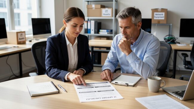IT Support Checklist for Growing Businesses Featured Image Use this IT support checklist to find gaps in help desk coverage, security, onboarding, and vendor accountability before they cause downtime.
