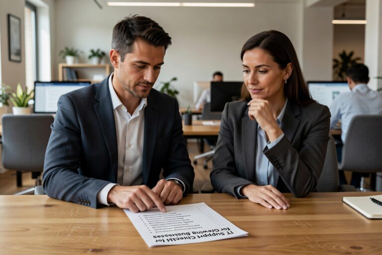 IT Support Checklist for Growing Businesses Featured Image A practical IT support checklist for growing businesses covering help desk, security, backups, network reliability, and technology planning.