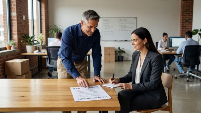 Use this IT support checklist to find the gaps in response times, backups, cybersecurity, and planning before they become expensive problems.