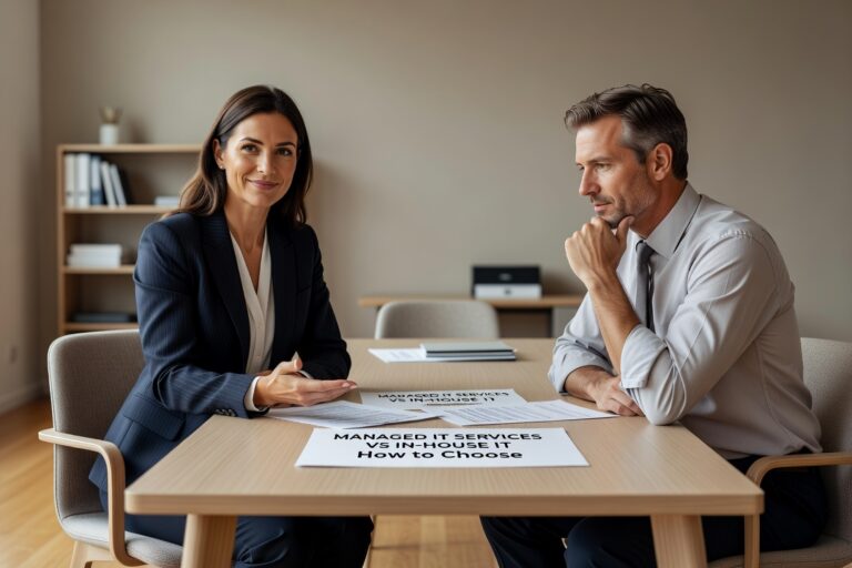 Managed IT Services vs In-House IT: How to Choose Featured Image Weighing managed IT services vs in-house IT? Compare both models, understand the real costs, and find the right fit for your business size and needs.