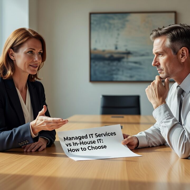 Weighing managed IT services vs in-house IT? This practical guide helps business leaders compare both models and make the right call for their company.
