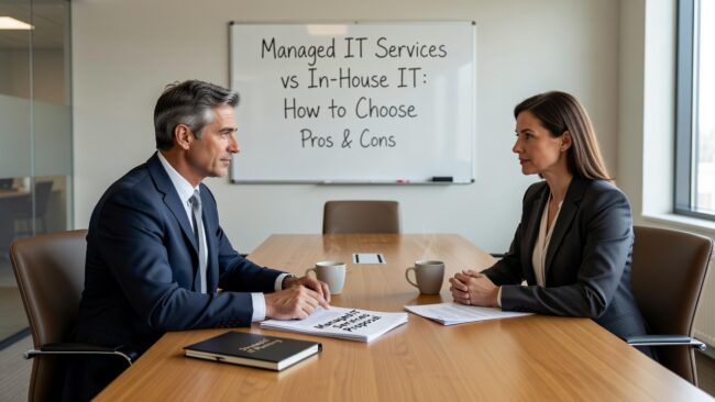 Weighing managed IT services vs in-house IT? This guide breaks down real costs, common mistakes, and how to choose the right model for your business.