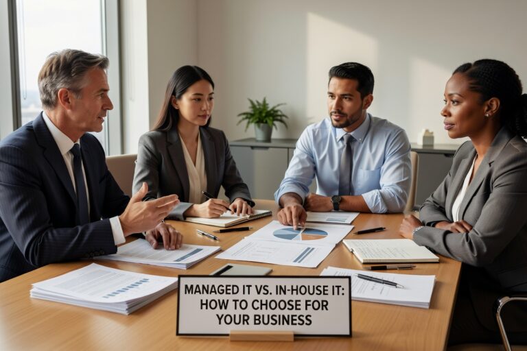 Comparing managed IT services vs. in-house IT? See what each model covers, where the gaps are, and how to decide what fits your business.