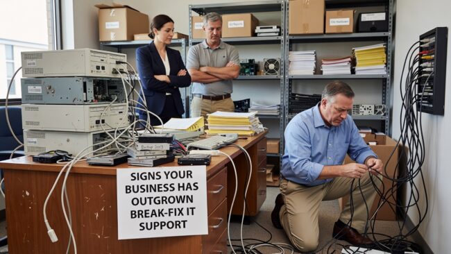 Signs Your Business Has Outgrown Break-Fix IT Support Featured Image Still on break-fix IT support? Learn the key signs your business has outgrown it and what that means for your operations, costs, and security.