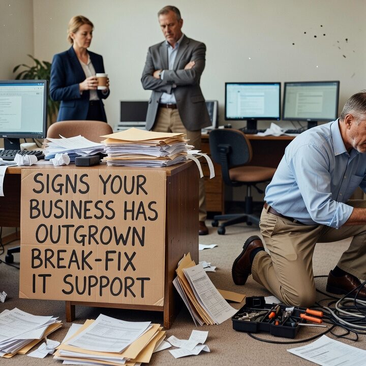 Relying on break-fix IT support? Learn the key signs your business has outgrown it and what to consider before your next IT decision.