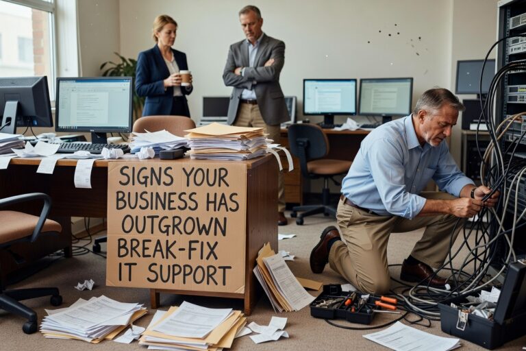 Relying on break-fix IT support? Learn the key signs your business has outgrown it and what to consider before your next IT decision.