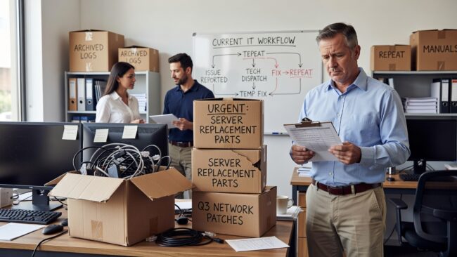Signs Your Business Has Outgrown Break-Fix IT Support Featured Image Seeing recurring IT issues or slow support response? These signs mean your business may have outgrown break-fix IT—and it's time to rethink your approach.