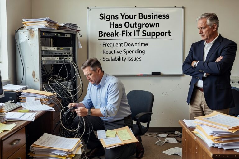 Learn the key signs your business has outgrown break-fix IT support and what to look for in a more reliable, proactive approach.