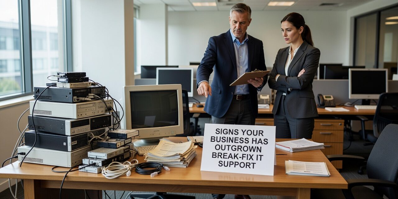 Still using break-fix IT support? Learn the signs your business has outgrown it and what a more reliable support model looks like.