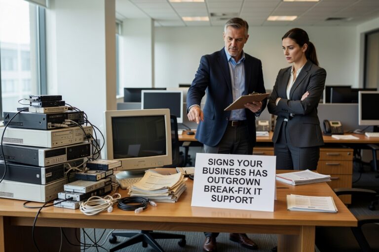 Signs Your Business Has Outgrown Break-Fix IT Support Featured Image Still using break-fix IT support? Learn the signs your business has outgrown it and what a more reliable support model looks like.