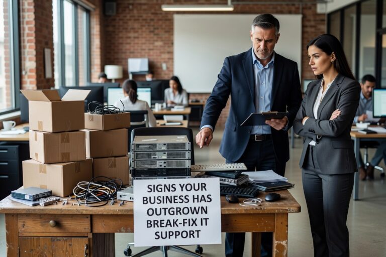 Signs Your Business Has Outgrown Break-Fix IT Support Featured Image Learn the key signs your business has outgrown break-fix IT support and what a more structured approach can do for your operations and uptime.
