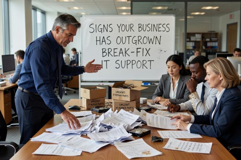 Relying on break-fix IT support? Learn the warning signs your business has outgrown it and what a proactive support model actually changes.