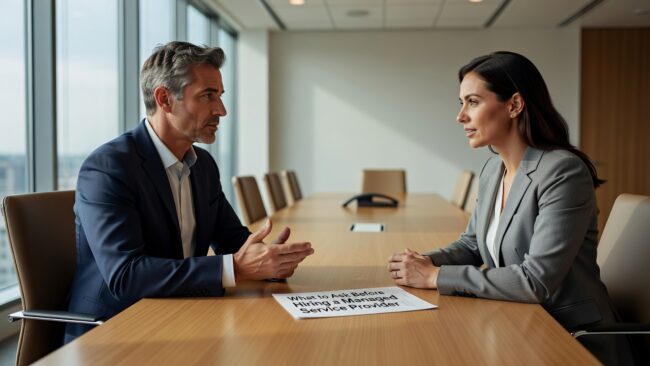 Evaluating IT providers? These practical questions help business owners and managers find the right managed service provider before signing a contract.
