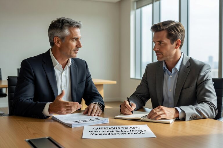 What to Ask Before Hiring a Managed Service Provider Featured Image Know what to ask before hiring a managed service provider. A practical guide for business owners and operations leaders evaluating IT support options.