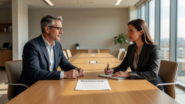 What to Ask Before Hiring a Managed Service Provider Featured Image Know what to ask before hiring a managed service provider. A practical guide for business owners and managers evaluating IT support options.