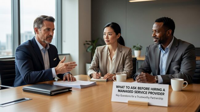 Know what to ask before hiring a managed service provider. Practical questions on response times, contract terms, security, and support coverage.