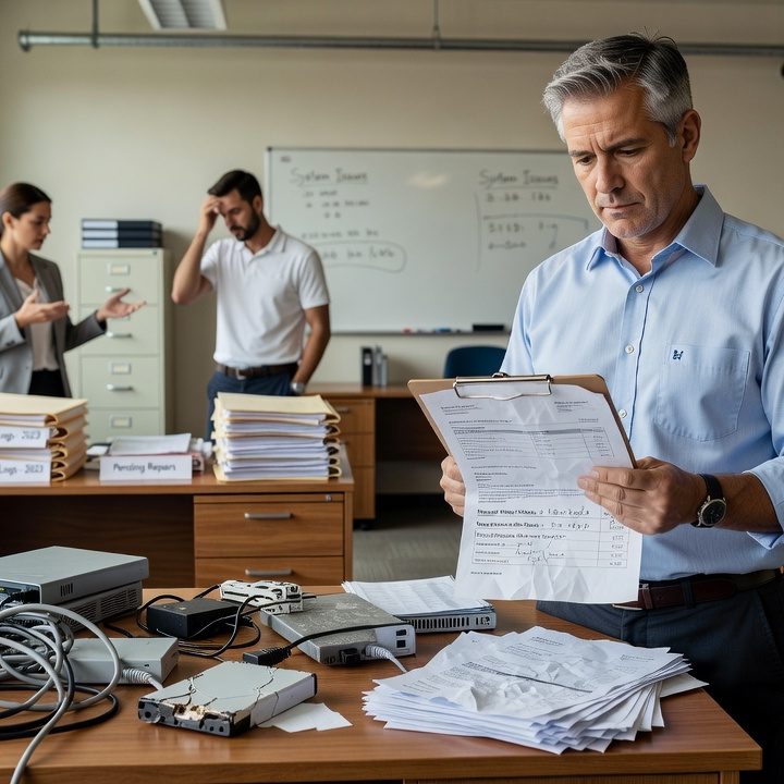 Signs Your Business Has Outgrown Break Fix IT Support Featured Image Recurring outages, slow fixes, and untested backups can signal reactive IT no longer fits. Learn the warning signs and how to decide what to change first.