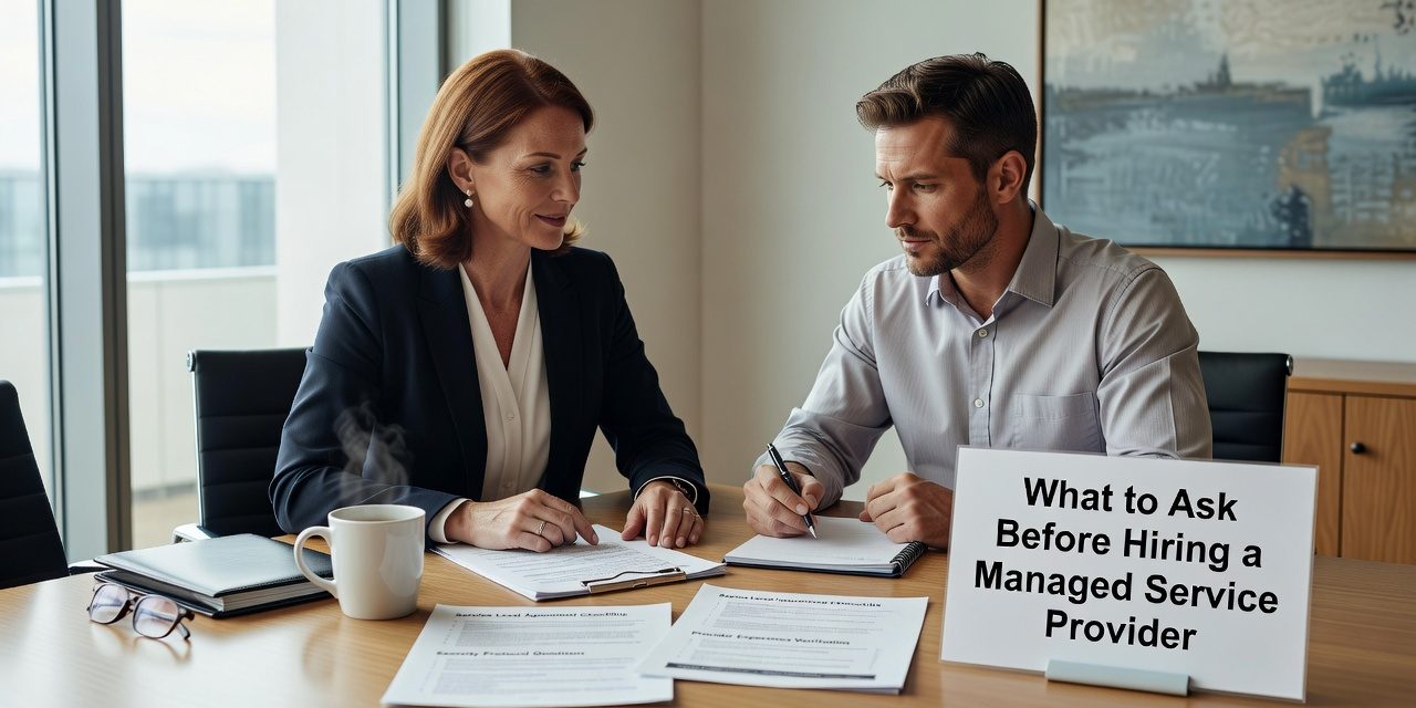 What to Ask Before Hiring a Managed Service Provider Featured Image A practical list of what to ask before hiring a managed service provider, covering support, security, backups, contracts, and how to compare answers.